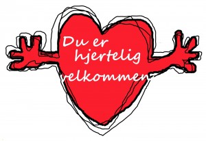du er hjertelig velkommen